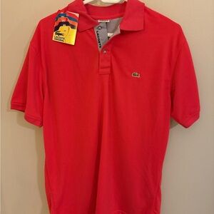 Lacoste Men's Red Polo Shirt